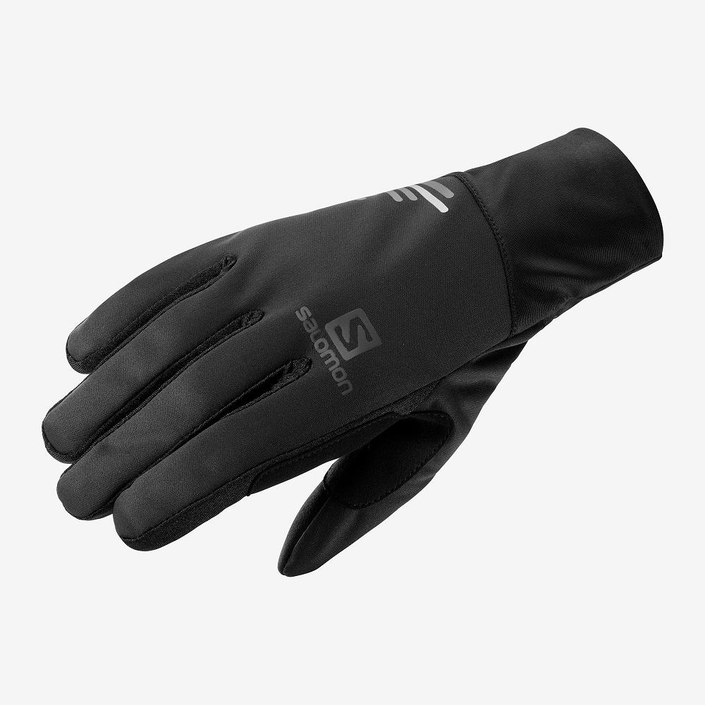 Salomon Israel EQUIPE U - Mens Gloves - Black (VQYM-46172)